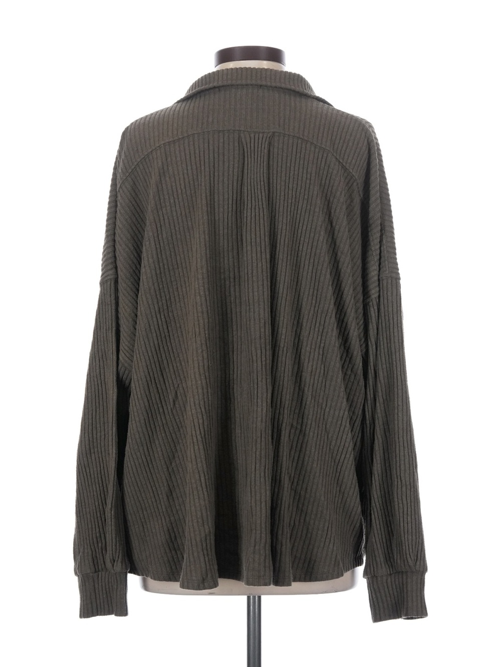 Joah Brown Deep V Pullover - Picture 7 of 11